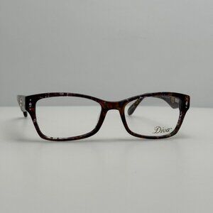 Diva Eyeglasses Eye Glasses Frames 5406 C. H44 51-17-143